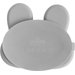 Silikonowy talerzyk z przyssawką królik We Might Be Tiny - szary