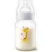 Butelka antykolkowa Anti-colic 260 ml + nakładka AirFree Avent - żyrafa