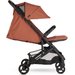 Wózek spacerowy kompaktowy z torbą transportową Miley 2 Easywalker - Sunset Red
