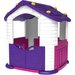 Domek ze zjeżdżalnią 3w1 - Fioletowy Dach