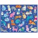 Puzzle dwustronne 100 elementów Mudpuppy - Koty i psy