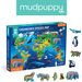 Puzzle edukacyjne Zagrożone gatunki 80el. 5+ Mudpuppy