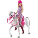 Lalka Barbie i koń Mattel