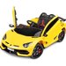Pojazd na akumulator Lamborghini Toyz by Caretero - żółty