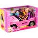 Barbie Samochód plażowy + para lalek Mattel