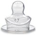 Smoczki do butelek kształt anatomiczny 0-6m przepływ wolny 2 szt. Suavinex - przepływ wolny