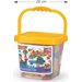 Wielkie wiadro z klockami mini blocks 134 elementy Wader