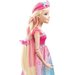 Barbie Tęczowa księżniczka długowłosa 43cm Mattel - blondynka