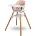 Krzesełko do karmienia Bravo Caretero - różowy