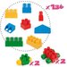 Klocki Middle Blocks Super Big 140 elementy Wader