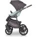 Wózek dziecięcy 2w1 z funkcją bujania Basic Pastel Riko - Basil