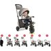 Rowerek trójkołowy składany Folding Trike 600 7w1 Smart Trike - szary
