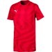 Koszulka młodzieżowa Cup Game SS Tee Puma - czerwona
