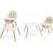 Krzesełko do karmienia stolik 2w1 Tuva Caretero - Beige