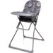 Krzesełko do karmienia Flower 4Baby - szare