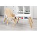 Krzesełko do karmienia stolik 2w1 Tuva Caretero - Beige