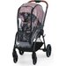 Wózek Spacerówka Evolution Cocoon z miękką gondolą Kinderkraft - mauvelous pink