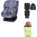 Fotelik samochodowy Beagle + Organizer mata i bidon BabySafe - grey