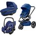 Wózek wielofunkcyjny 3w1 Moodd + Pebble Quinny - Blue Base
