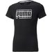 Koszulka młodzieżowa Alpha Tee Girl's Puma - czarna