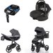 Wózek dziecięcy 2w1 Saphire Junama + fotelik Kite Tako + baza do fotelika Avionaut - 02