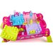 Różowy stolik z klockami First Builders Mega Bloks