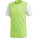 Koszulka młodzieżowa Estro 19 Adidas - jasny zielony/biały