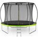 Trampolina Pumpkin 312cm 10ft Outtec - czarna/zielona
