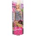 Barbie lalka czarująca Mattel - biało-czarna