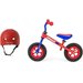 Rowerek biegowy Dragon Air Milly Mally + Kask rowerowy Smart Trike M - czerwono-niebieski