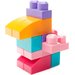 Różowa torba z klockami 80 el. First Builders Mega Bloks