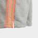 Spodenki dziewczęce Essentials 3-Stripes Adidas - medium grey heather/signal coral