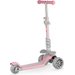 Hulajnoga trójkołowa, jeździk 5w1 Stars WYPRZEDAŻ - różowa III