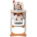 Krzesełko do karmienia Polly 2 Start + Pałąk i wkładka Chicco - fancy chicken