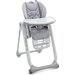 Krzesełko do karmienia Polly 2 Start Chicco - happy silver