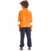 Komplet dresowy chłopięcy Hoopla Diadora - orange