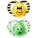 Smoczek ortodontyczny Fun Time 6-18m 2szt. Tommee Tippee - pszczółka/żabka