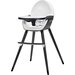 Krzesełko do karmienia 2w1 Fini Kinderkraft - white/black