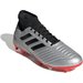 Buty piłkarskie korki Predator 19.3 FG Junior Adidas - srebrne
