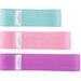 Zestaw gum materiałowych do ćwiczeń Hip Band 7-35kg 3szt Queenfit - II