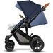 Wózek głęboko spacerowy Prime 3w1 z torbą do wózka Kinderkraft - granatowy