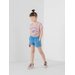 Spodenki dziewczęce HJL22 JSKDT002 4F - niebieskie