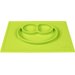 Silikonowy talerzyk z podkładką 2w1 Happy Mat EZPZ - zielony