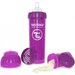 Antykolkowa butelka do karmienia 330ml Twistshake - fioletowa