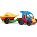 Auto z przyczepą i motorówką Color Cars Wader