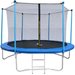 Trampolina ogrodowa z siatką wewnętrzną 8FT 244cm