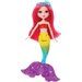 Barbie Mini Syrenka Mattel - tęczowa różowa