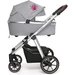 Wózek dziecięcy 2w1 Bueno Baby Design - Gray Peony