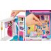 Barbie wymarzona szafa z lalką i akcesoriami Mattel