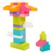 Różowa torba z klockami 80 el. First Builders Mega Bloks